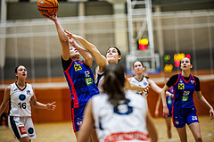 Basketball, Win2Day Basketball Damen Superliga 2024/25, Grunddurchgang 10.Runde, Vienna Timberwolves, UBSC DBBC Graz, Nikolina Kupres (12)