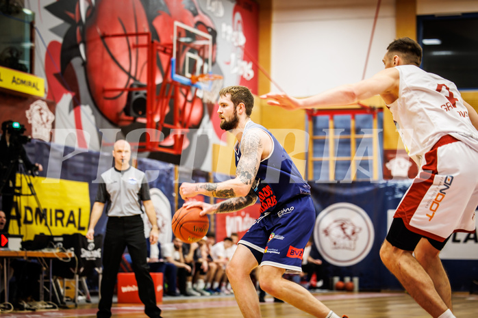 Basketball, win2day Basketball Superliga 2022/23, Grunddurchgang 19.Runde, Traiskirchen Lions, BBC Nord Dragonz, Nicolas Scott Allen (15)