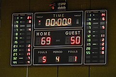 Basketball Superliga 2021/22, Grunddurchgang 16. Runde Flyers Wels vs. SKN St. Pölten