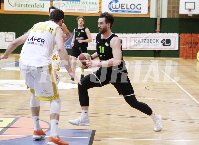 Basketball 2.Bundesliga 2020/21 Grunddurchgang 16.Runde  Fürstenfeld Panthers vs  Basket Flames 