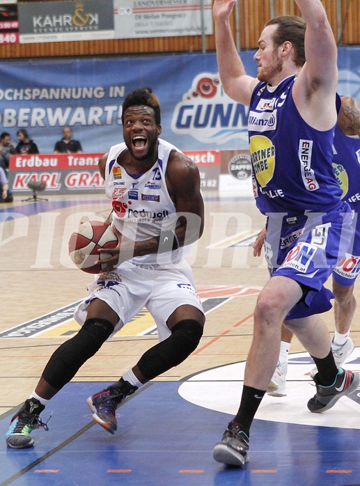 Basketball ABL 2015/16 Playoff Viertelfinale Spiel 5  Oberwart Gunners vs Gmunden Swans
