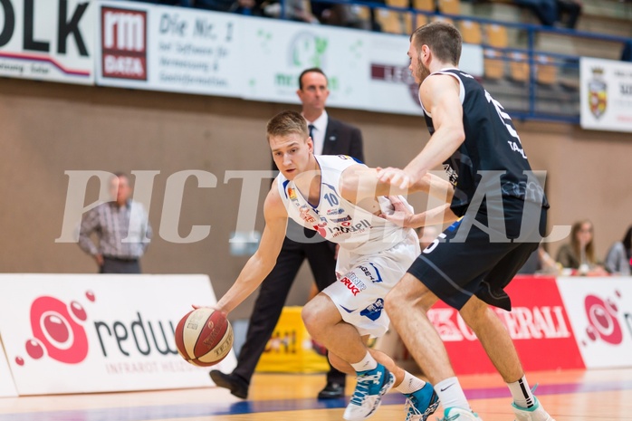 Basketball ABL 2015/16 Grunddurchgang 31.Runde Oberwart Gunners vs. Traiskirchen Lions