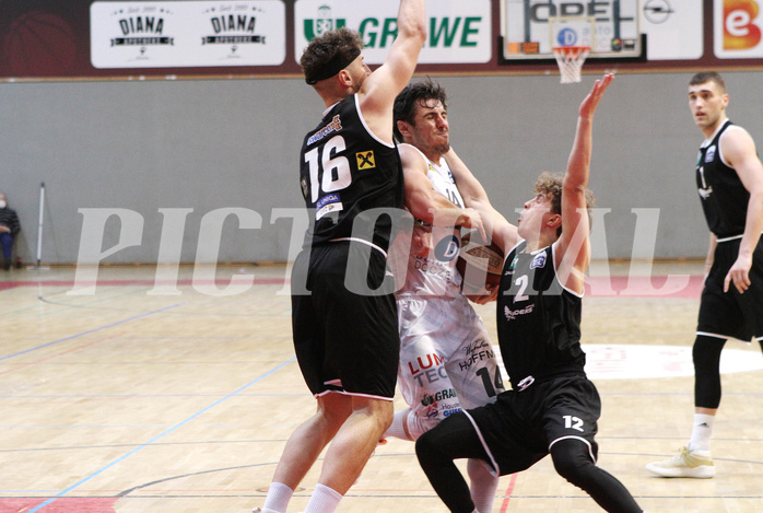 Basketball 2.Bundesliga 2020/21  Halbfinale Spiel 1  Jennersdorf Blackbirds vs RAIDERS Tirol