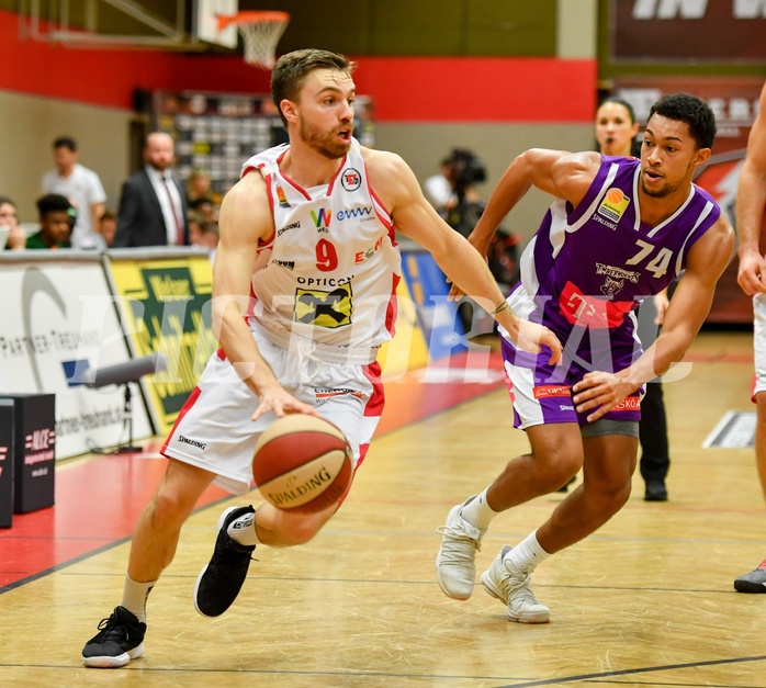 Basketball ABL 2018/19 Grunddurchgang 08. Runde Flyers Wels vs Vienna D.C. Timberwolves