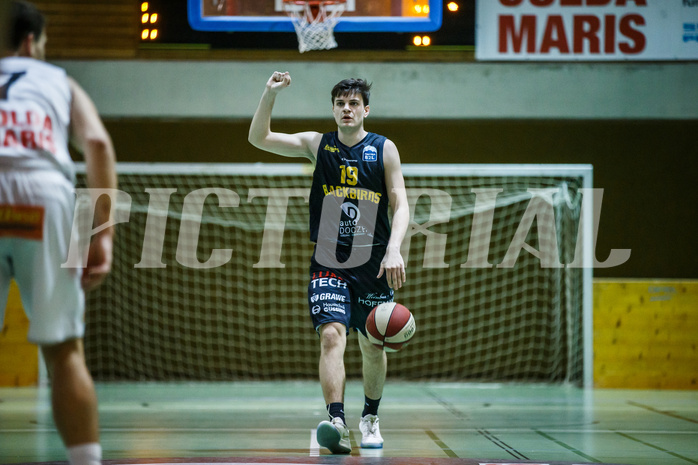 Basketball, Basketball Zweite Liga, Grunddurchgang 18.Runde, BBC Nord Dragonz, Jennersdorf Blackbirds, Jakob Ernst (19)
