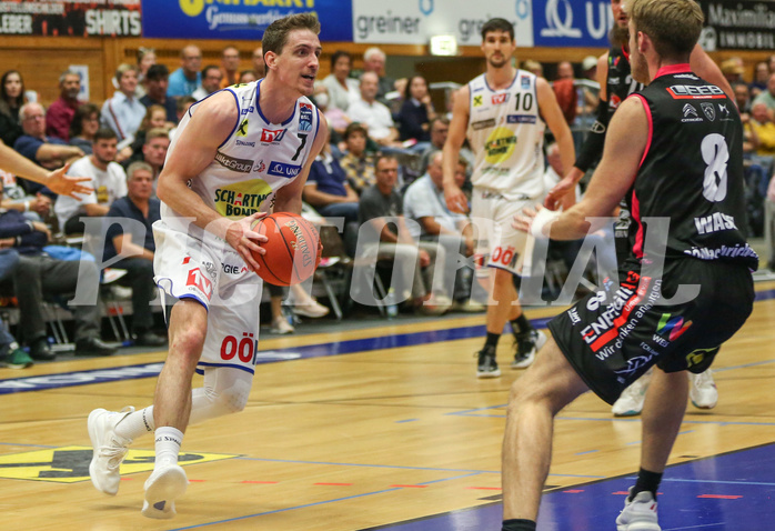 Basketball Superliga 2021/22, Grunddurchgang 1.Runde Gmunden Swans vs. Flyers Wels