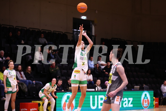 02.03.2025, Graz, Raiffeisen Sportpark, Basketball Damen Superliga 2024/25, Grunddurchgang, 14.Runde, UBI Graz vs. Klosterneuburg Duchess,  