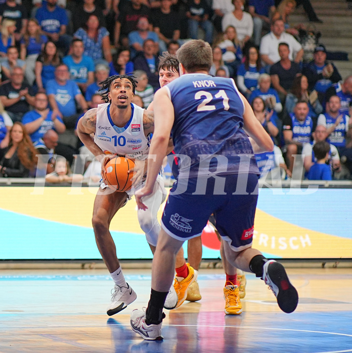 Basketball Superliga 2024/25, Playoffs, Finale Spiel 1 Oberwart Gunners vs. BBC Nord Dragonz