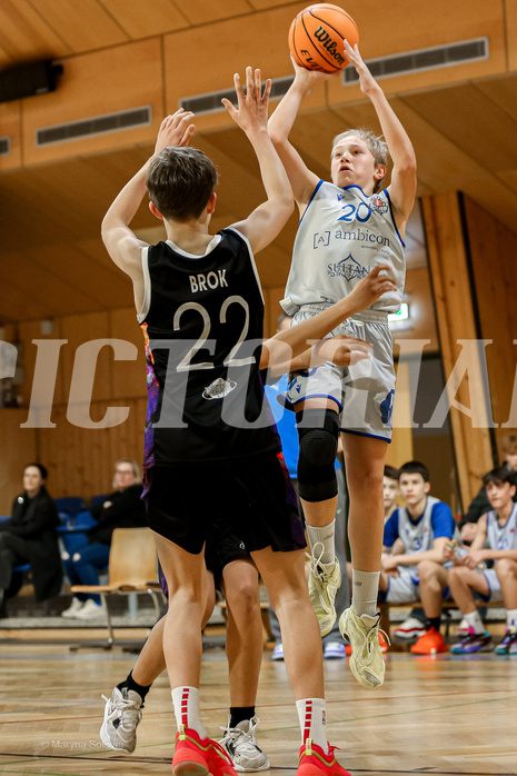 09.03.2025 Österreichischer Basketballverband 2024/25, SLMU14, STARS Basketball vs Vienna United