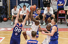 Basketball Superliaga 2021/22, 6.Qualifikationsrunde Traiskirchen Lions vs. D.C. Timberwolves