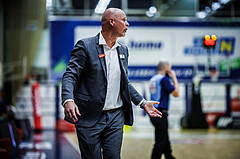 Basketball, Win2Day Superliga 2023/24, Grunddurchgang 4.Runde, SKN St. Pölten, Gmunden Swans, Mike Coffin (Head Coach)