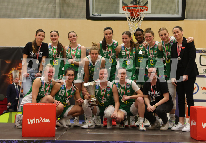 Basketball Damen Superliga 2023/24, Finale Spiel 3 SKN St. Pölten vs. UBI Graz