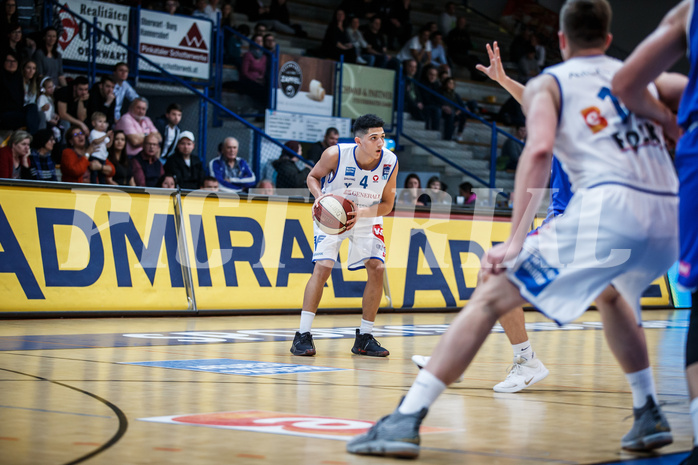 Basketball, Admiral Basketball Superliga 2019/20, Grunddurchgang 13.Runde, Oberwart Gunners, D.C. Timberwolves, Magdy Abou-Ahmed (4)