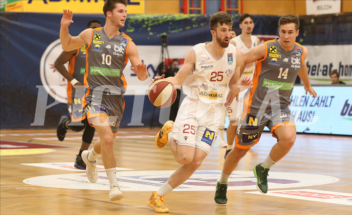 Basketball Superliaga 2020/21, Grunddurchgang 14.Runde Traiskirchen Lions vs. Klosterneuburg Dukes