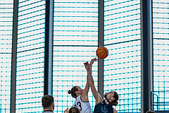 15.02.2025 Österreichischer Basketballverband 2024/25, SLWU19, Basket Flames UNION vs. Vienna Timberwolves