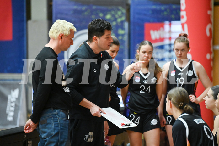 Basketball Superliga 2024/25, Grunddurchgang 9.Runde, DBB Wels vs Vienna United,

