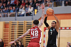 Basketball Zweite Liga 2024/25, Grunddurchgang 21.Runde Mistelbach Mustangs vs. Raiders Tirol


