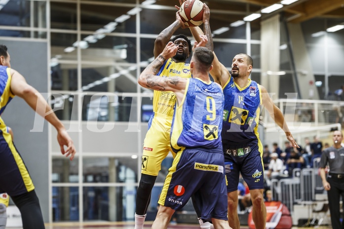 Basketball, Admiral Basketball Superliga 2019/20, Grunddurchgang 1.Runde, SKN St. Pölten Basketball, UBSC Raiffeisen Graz, Kelvin Lewis