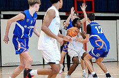 02.03.2025 Österreichischer Basketballverband 2024/25, SLMU16 Basket Flames WAT vs. FCN Baskets Wels