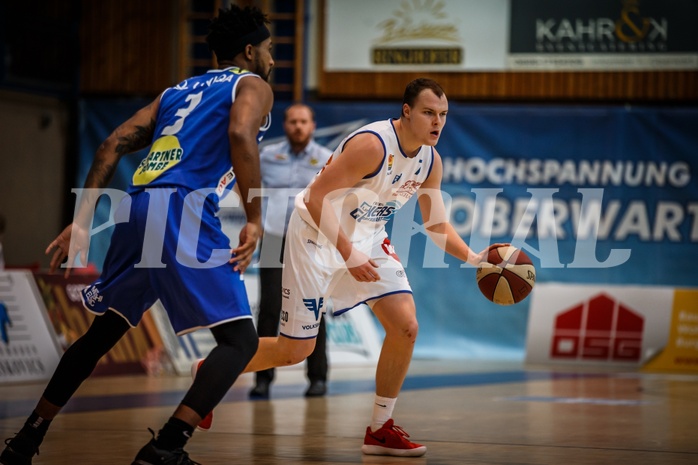 Basketball, ABL 2018/19, Grunddurchgang 17.Runde, Oberwart Gunners, Gmunden Swans, Sebastian Käferle (7)