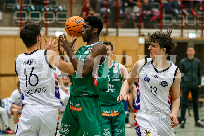 Basketball Zweite Liga 2024/25, Grunddurchgang 14.Runde Vienna United vs. Future Team Steiermark