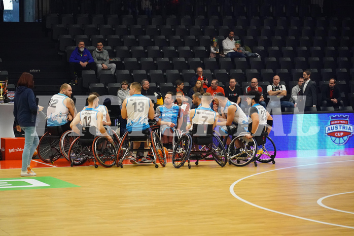 Basketball Austria Cup 2025, Final Four, Rollstuhl BB Cup Finale,  Flinkstones Graz vs Sitting Bulls Klosterneuburg


