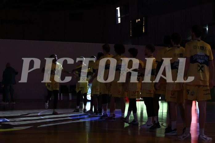 28.03.2025, Graz, Raiffeisen Sportpark Graz, Basketball Superliga 2024/25, 7. Platzierungsrunde, UBSC Graz - Gmunden Swans