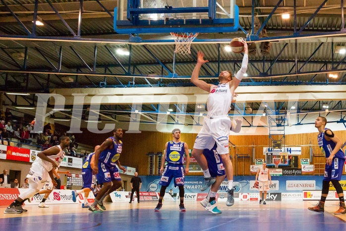 Basketball ABL 2015/16 Grunddurchgang 22.Runde Oberwart Gunners vs. Gmunden Swans
