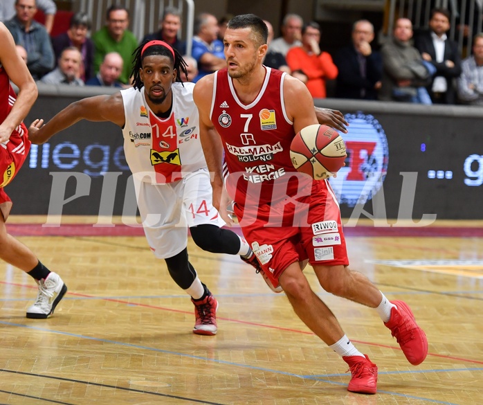 Basketball ABL 2017/18, Grunddurchgang 10.Runde Flyers Wels vs. BC Vienna


