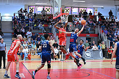 Basketball Superliga 2024/25, Playoff, Viertelfinale Spiel 1, Flyers Wels vs BBC Nord Dragonz,
