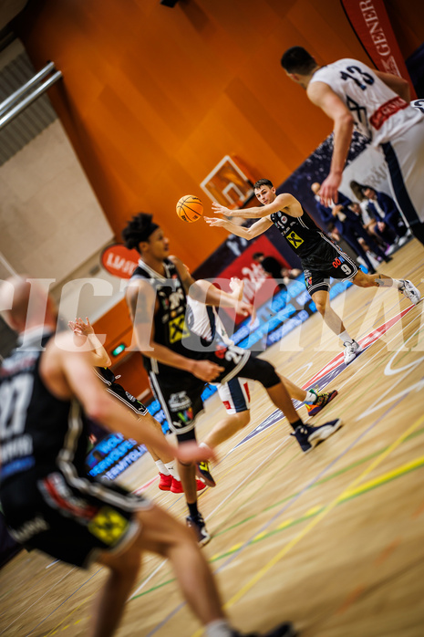 Basketball, Basketball Austria Cup 2023/24, Achtelfinale Spiel 2, Vienna Timberwolves, Flyers Wels, Danilo Tepic (9)
