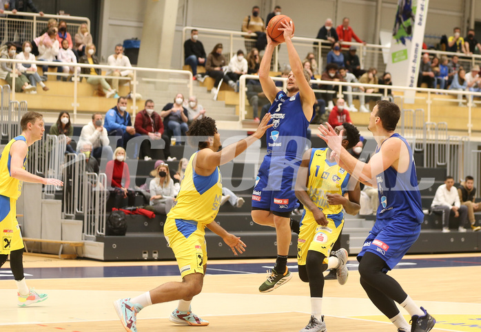 Basketball Superliga 2021/22, Grunddurchgang 12.Runde SKN St.Pölten vs. Timberwolves


