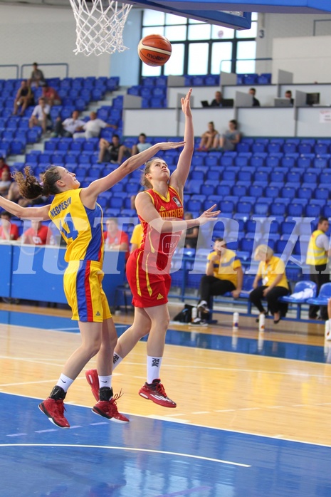 FIBA Europe EC U20 Women Division B Romania vs Montenegro