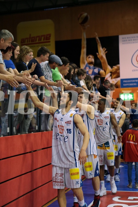 21.05.2017 Basketball ABL 2016/17 4.Halbfinale ece bulls Kapfenberg vs Gmunden Swans