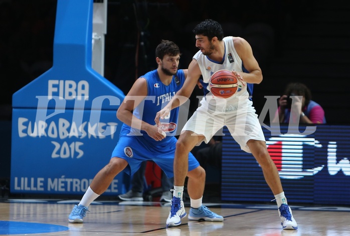 Basketball Eurobasket 2015  Team Israel vs. Team Italy


