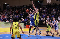 18.02.2023, Graz, Raiffeisen Sportpark Graz, Basketball Superliga 2022/23, Grunddurchgang, Runde 22, UBSC Raiffeisen Graz vs. Unger Steel Gunners Oberwart