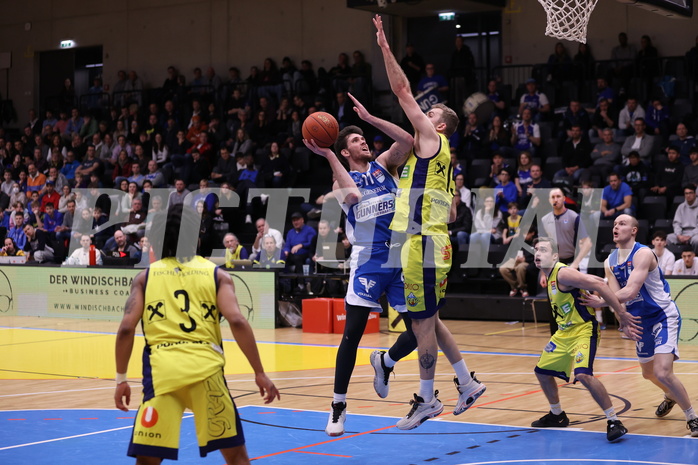18.02.2023, Graz, Raiffeisen Sportpark Graz, Basketball Superliga 2022/23, Grunddurchgang, Runde 22, UBSC Raiffeisen Graz vs. Unger Steel Gunners Oberwart