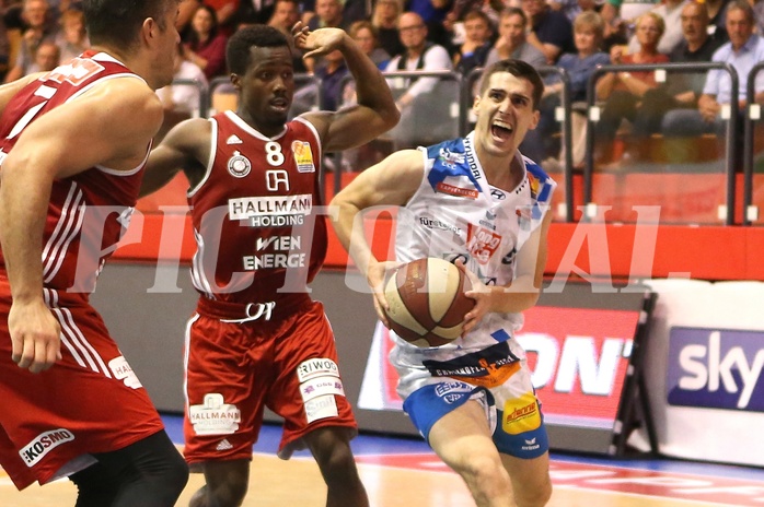 Basketball ABL 2017/18, Playoff HF Spiel 2 Kapfenberg Bulls vs. BC Vienna


