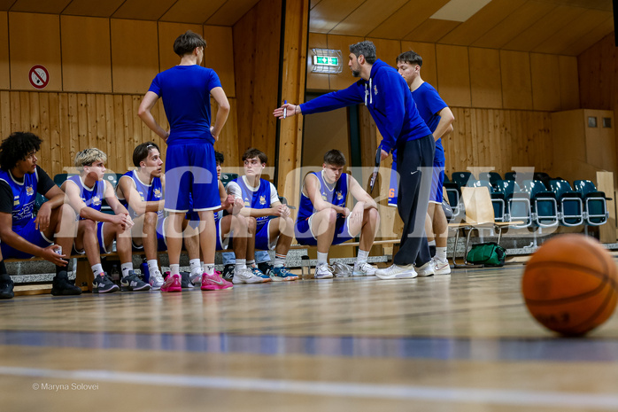 12.01.2025 Österreichischer Basketballverband 2024/25, SLMU19, Basket Flames WAT vs. BBU Salzburg