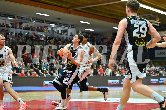 Basketball, Superliga 2023/24, Grunddurchgang 14. Runde, Flyers Wels vs. Gmunden,
