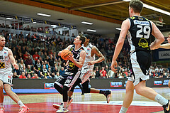Basketball, Superliga 2023/24, Grunddurchgang 14. Runde, Flyers Wels vs. Gmunden,
