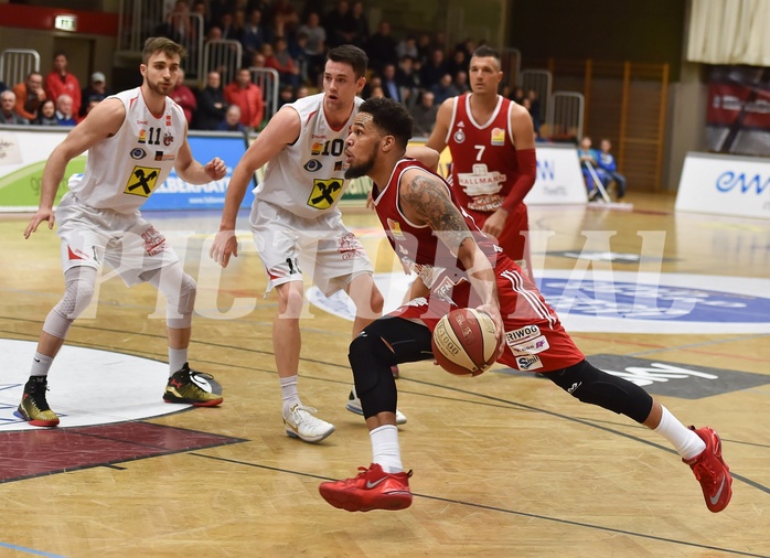Basketball ABL 2015/16 Grunddurchgang 21.Runde WBC Wels vs BC Vienna