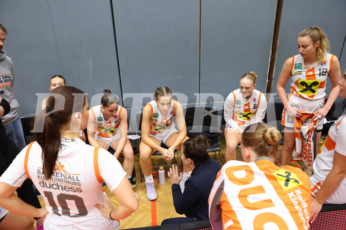 Basketball Damen Superliga 2024/25, Grunddurchgang 6.Runde BK Duchess Klosterneuburg vs. Basket Flames


