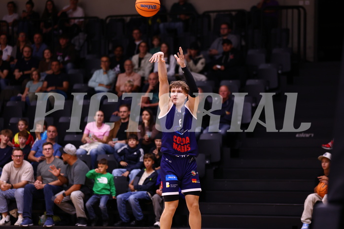 27.09.2024, Graz, Raiffeisen Sportpark Graz, Basketball Superliga 2024/25, Grunddurchgang, Runde 1, UBSC Raiffeisen Graz - COLDAMARIS BBC Nord Dragonz