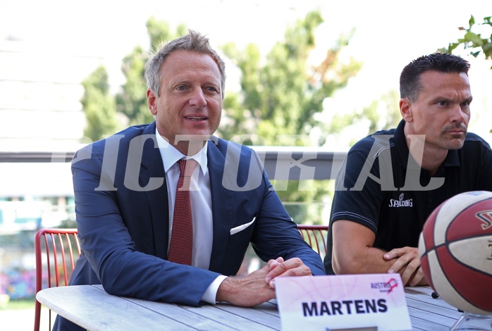 Basketball ÖBV 2019, Pressekonferenz  vs. 


