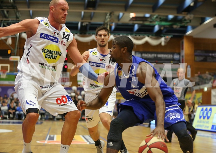 Basketball ABL 2016/17 Grunddurchgang 6.Runde Gmunden Swans vs Oberwart Gunners