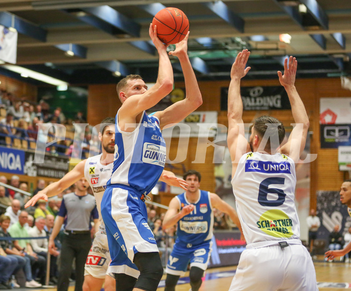Basketball Superliga 2022/23, 6.Plazierungsrunde Gmunden Swans vs. Oberwart Gunners


