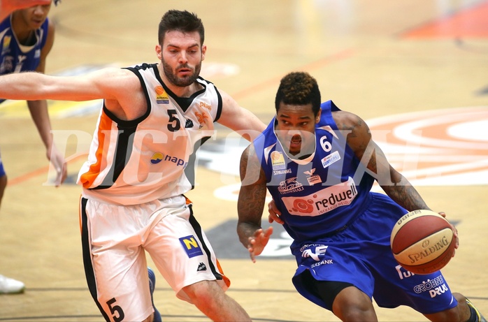 Basketball ABL 2015/16, Grunddurchgang 32.Runde BK Dukes Klosterneuburg vs. Oberwart Gunners