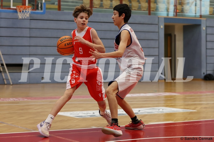 Basketball Superliga 2024/25, SLMU14 Traiskirchen Lions Academy vs. ATSE Graz


