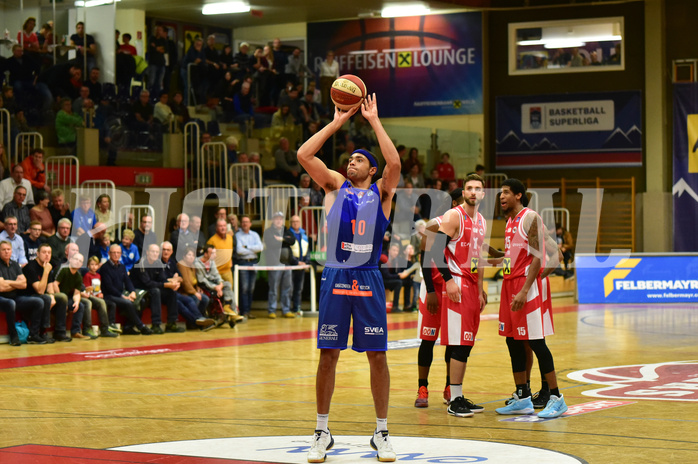 Basketball Superliga 2019/20, Grunddurchgang 8.Runde Flyers Wels vs. Kapfenberg, Jeremy Jones (10)



